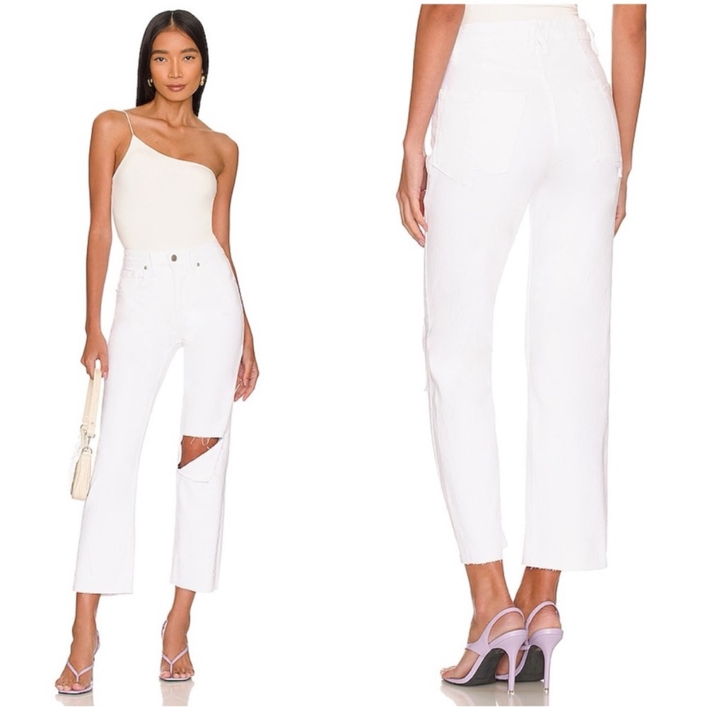 Good American white icon Jean